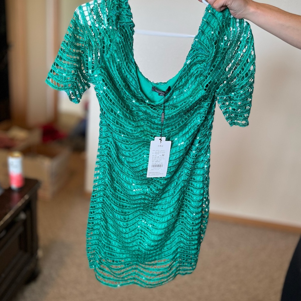 NWT Medium dress with slip